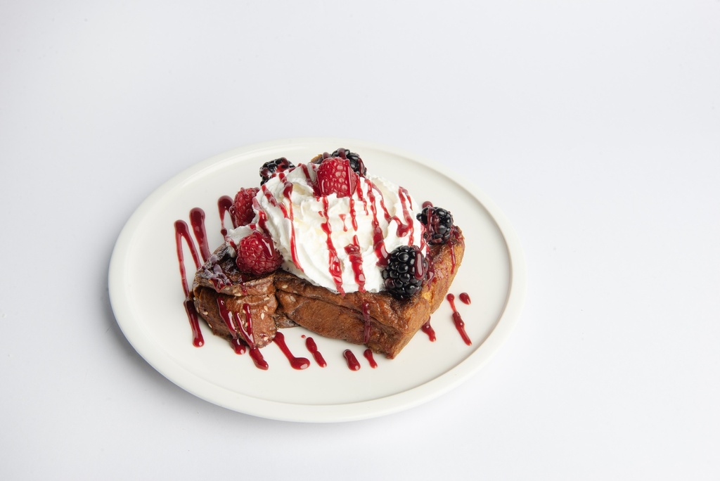 Berries French Toast Pcs | فرنش توست بالتوت المشكل والكريمة